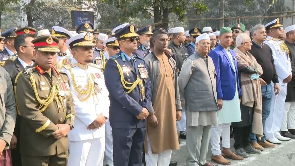 খালেদা জিয়ার জানাজায় প্রধান উপদেষ্টা