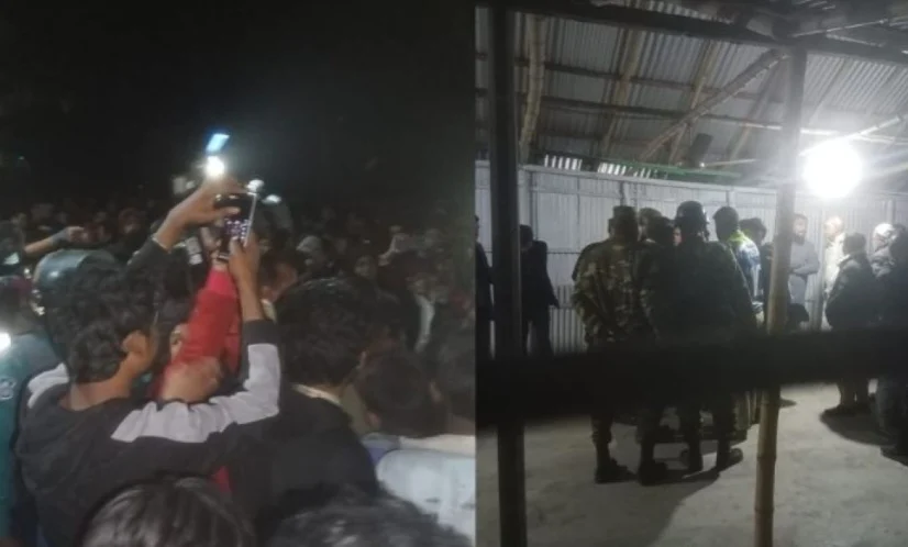 ঘুষ নেওয়ার অভিযোগে ওসি–এসআইকে কান ধরে উঠবস করালেন জনতা