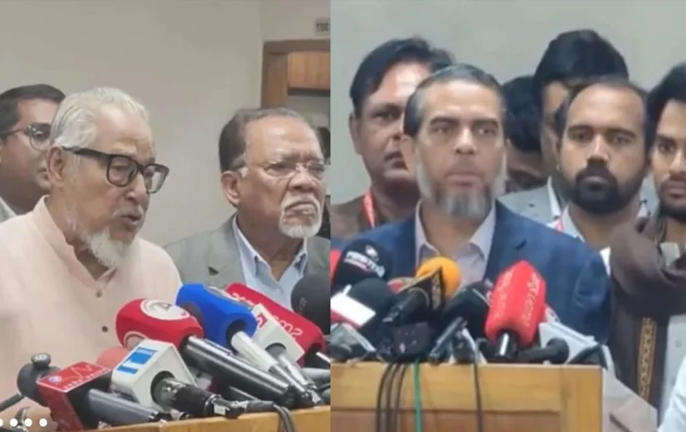নির্বাচন কমিশনে পাল্টাপাল্টি অভিযোগ বিএনপি ও ১১ দলীয় জোটের