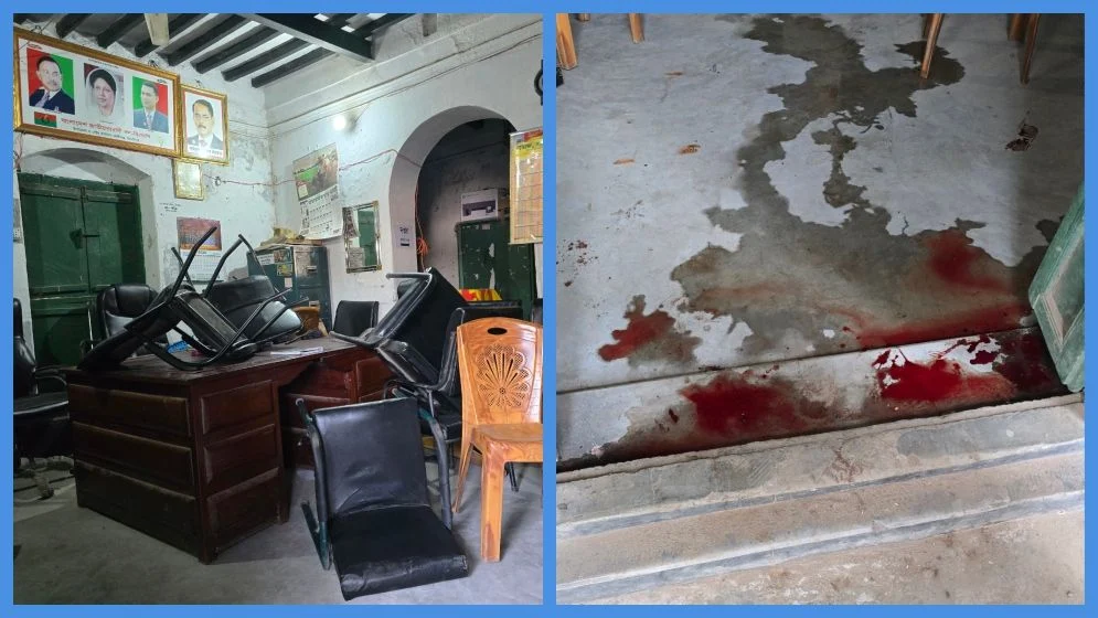 ঝিনাইদহে স্বতন্ত্র প্রার্থীর নির্বাচনি অফিসে হামলা, আহত ৪