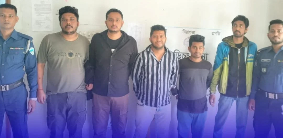 বুড়িচংয়ে মাদক সেবনের দায়ে ৫ যুবকের কারাদণ্ড