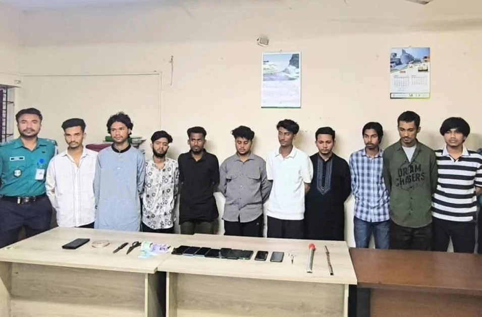 সিলেটে অপহরণ ও মুক্তিপণ আদায় চক্রের ১০ সদস্য আটক, উদ্ধার ভুক্তভোগী