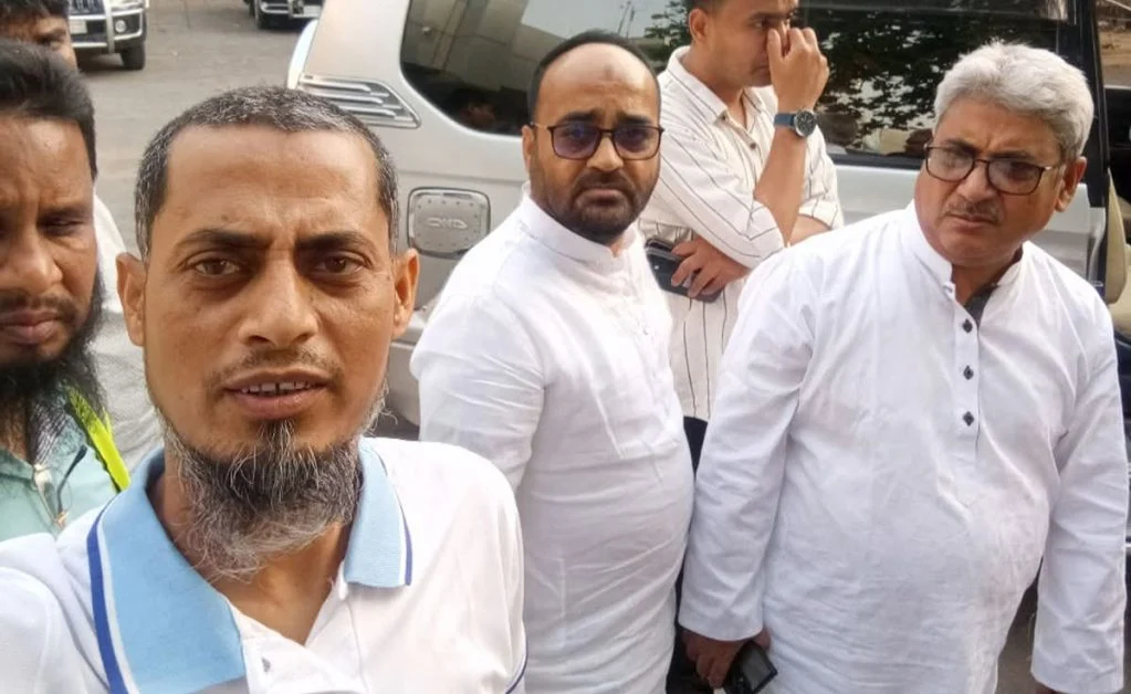 এমপিকে অভ্যর্থনা জানানো হত্যা মামলার আসামি
