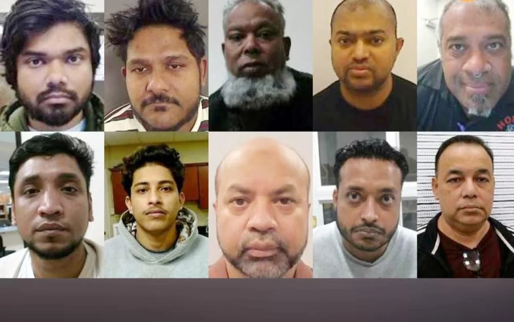 যুক্তরাষ্ট্রে ‘ভয়ংকর অপরাধে’ গ্রেপ্তার ১০ বাংলাদেশি: ছবিসহ পরিচয় প্রকাশ