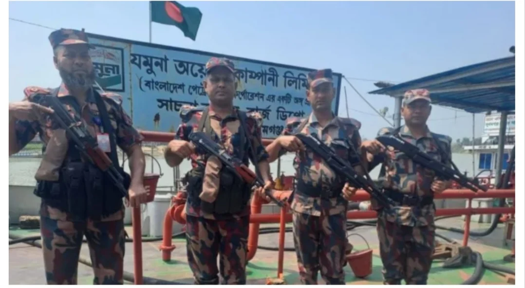 দেশের ১৯ ডিপোতে জ্বালানি তেলের নিরাপত্তায় বিজিবি মোতায়েন