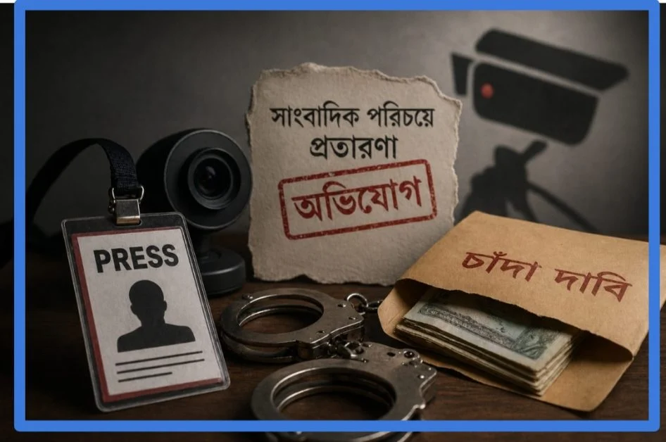 সাংবাদিক পরিচয়ে চাঁ’দাবাজি: সাতকানিয়ায় নারীসহ ৪ প্র’তারক আটক