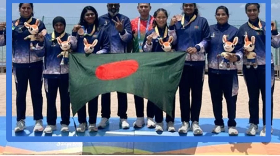 Bangladesh Wins First Medal at Asian Beach Games: Women’s Kabaddi Team Secures Bronze