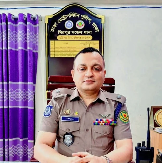 Hafizur Rahman (PPM) Joins as New OC of Mirpur Model Police Station