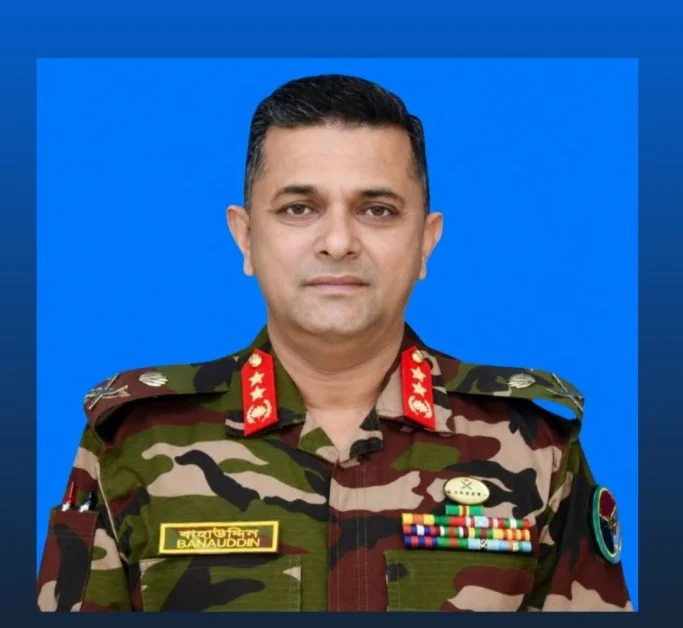 মেজর জেনারেল এ এস এম বাহাউদ্দিন মহামান্য রাষ্ট্রপতির নতুন সামরিক সচিব