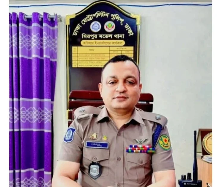 টানা ১০ বার ডিএমপির সেরা ওসি হাফিজুর রহমান: ৫৯ দিনে ১৮০০ আসামি গ্রেপ্তার!